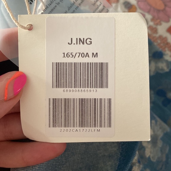 J Ing Embroidered Denim Skirt - Picture 4 of 4